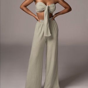 LIMITED EDITION SAGE MORE LOVE LINEN SET